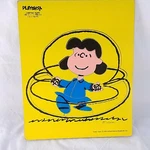 Frame Tray Puzzle Playskool Peanuts Lucy Jumping Rope Childs Vintage 230-12 1952. Fixed Price $21.99.