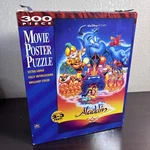 Vintage Disney Aladdin 300 Piece Movie Poster Puzzle. Fixed Price $19.99.