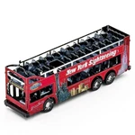 Big Apple Tour Bus In Red - Metal Earth 3D Model Puzzle. Fixed Price $18.95.
