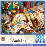 Masterpieces - Audubon Creative Birding 300 Ez Grip Jigsaw Puzzle. Fixed Price $16.99.