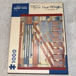 Frank Lloyd Wright Jigsaw Puzzle Flags. 1,000 Pcs Pomegranate Art New. Fixed Price $15.00.