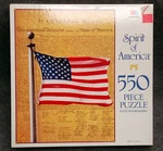 550 Pc Jigsaw Puzzle Spirit Of America Flag & Declaration Milton B Sealed. Fixed Price $24.75.