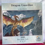 Dragon Guardian , Sunsout 1000 Pc Jigsaw Puzzle By John Zeleznik. New/sealed. Fixed Price $19.99.