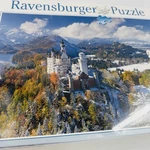 Ravensburger Jigsaw Puzzle Neuschwanstein Castle Winter 48" X32" 170623. Fixed Price $49.99.