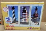 Usps Lighthouses 1000 Piece Sealed Jigsaw Puzzle 23" X 29" 1990 Colorforms. Fixed Price $22.00.