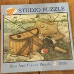 Bits & Pieces 1000 Pc Puzzle Ready For Fishing Amy Rosenberg 2007 Jigsaw. Fixed Price $13.02.