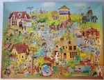 Vintage Springbok Pops Town Puzzle Complete Bob Martin Over 500 Pieces Hallmark. Fixed Price $19.99.