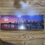 Saint Louis Gateway To The West 500 + Pc Panoramic Puzzle 12X36" Impact Sealed. Fixed Price $14.99.