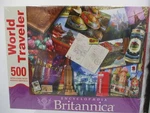 New Sealed Springbok World Traveler 500 Piece Puzzle Encyclopedia Britannica. Fixed Price $23.25.