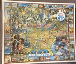 New Sealed White Mountain Puzzle The Civil War 1,000 Pieces 2011. EB7. Fixed Price $22.50.