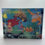 Vintage Disney's The Little Mermaid 100 Piece Puzzle Golden Books Complete. Fixed Price $10.99.