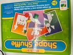 The Learning Journey Match It! Shape Shuffle Puzzle. Fixed Price $17.00.