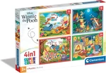 New (dinged Box) Clementoni 21514 Disney Winnie The Pooh 4IN1 Jigsaw Puzzles. Fixed Price $16.95.