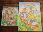 Vintage 1983 Rainbow Brite Hallmark Cards 100 Piece Puzzle Golden #4753 Complete. Fixed Price $15.00.