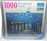 Van Gogh Starry Night Over The Rhone 1000 Piece Puzzle Jigsaw New Ravensburger. Fixed Price $28.00.