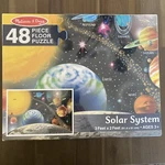 Melissa & Doug Solar System Floor Puzzle 48PCS. Fixed Price $8.00.