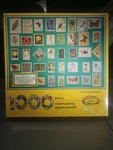 Ceaco 1000 Piece Interlocking Jigsaw Vintage Classic Postage Stamps Puzzle 1990. Fixed Price $14.99.