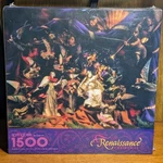Angel Art Christmas Holiday 1500 Piece Pc Vintage Springbok Jigsaw Puzzle Sealed. Fixed Price $17.49.