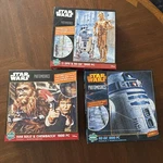 Star Wars C-3PO & R2-D2 Han Solo Chewbacca 1000 Piece Puzzles Buffalo. Fixed Price $35.99.