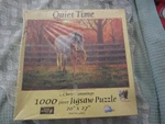 Mip New Quiet Time 1000 Piece Jigsaw Puzzle Sunsout Cummings Horses. Fixed Price $15.00.