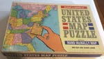 Selchow & Righter Co. Rand Mcnally United States Map Puzzle 63 Pieces Complete. Fixed Price $9.00.