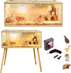 Brooder Box For Chicks,with Sliding Door,table LEGS,2 Types Of Thermometer. Fixed Price $495.71.