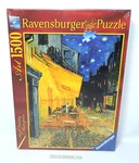 Ravensburger Vincent Van Gogh Cafe Terrace At Night 1500 Pc Jigsaw Puzzle Sealed. Fixed Price $26.95.