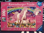 Ravensburger Horse Dreams 100 Xxl Piece Glitter Jigsaw Puzzle For Kids Complete. Fixed Price $19.99.
