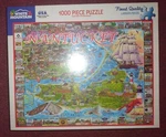 White Mountain Nantucket Ma 1000 Piece Puzzle 2016 #533 New & Sealed. Fixed Price $17.95.