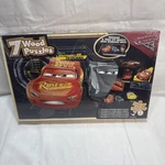 New Disney Pixar Cars 7 Wood Jigsaw Puzzles Storage Box Tray Cardinal Games. Fixed Price $19.95.