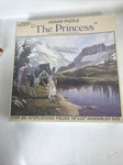 Vtg 1984 Indian Girl Leanin Tree The Princess Jigsaw Puzzle 500 + Pcs 16 X 20. Fixed Price $19.50.