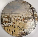 Winterlandscape Springbok Puzzle 400PZL6055 Pieter Brueghel 1973 Complete. Fixed Price $45.00.