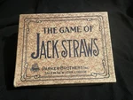 Antique Parker Brothers Jack Straws Game C.1910S Wood Pieces & Box. Fixed Price $30.00.