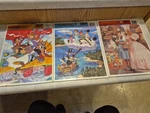 Lot 3 Disney Golden Frame Tray Puzzles Peter Pan Wizard Of Oz Chip Dale. Fixed Price $14.99.