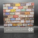 Hallmark Jigsaw Puzzle 1000 Pcs New 30" X 24" Vintage License Plates Travel. Fixed Price $9.99.