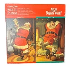 2 1 Springbok All Night's Work Christmas Jigsaw Puzzle Santa. Fixed Price $9.99.