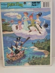 Vintage Peter Pan Walt Disney Classic Golden Frame Tray Puzzle #4165. Fixed Price $18.00.