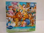 Disney Cardinal 150 Piece Jigsaw Puzzle Panorama Of Friends Lenticular Box New!. Fixed Price $16.98.