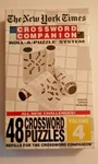 New York Times Crossword Companion Roll-a-puzzle Refills Vol 48 Puzzles 3804. Fixed Price $14.97.
