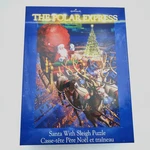 Hallmark The Polar Express Santa With Sleigh Complete 300-PIECE Jigsaw Puzzle. Fixed Price $9.59.
