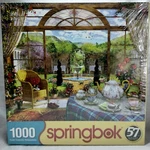 Springbok 1000 Piece Jigsaw Puzzle: The Conservatiry, La Veranda. Fixed Price $25.00.