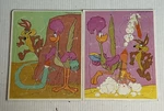 Vintage 1969 Lot Of 2 Whitman Warner Bros. Road Runner Jigsaw Puzzle 8X10. Fixed Price $11.99.