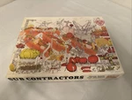 Vintage 1989 Subcontractors By Bruce Johnson Jigsaw Puzzle 550 Pieces 18 X 24. Fixed Price $21.49.