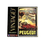 Vintage Peugeot 1000 Piece Sure-lox Jigsaw Puzzle Unopened. Fixed Price $24.99.