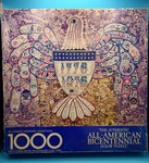 Springbok 1000 Piece "the Authentic All American Bicentennial Jigsaw Puzzle". Fixed Price $14.00.
