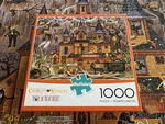 Buffalo Games Puzzle Charles Wysocki Trick Or Treat Hotel 1000 Pieces Complete. Fixed Price $9.99.