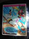 Batman Frame Tray Puzzle Whitman #4518 11.5X14.5" 1966. Fixed Price $15.00.