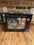 Ravensburger Puzzle 1000: Artist Pauline Paquin: Summer Day. Fixed Price $39.99.