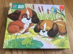 Pastel Pets Puzzle Milton Bradley 1983 25 Pieces Dogs Vintage 80S New Sealed. Fixed Price $20.00.