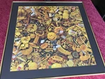Presenting Yellow Puzzle By Springbok Framed Under Glass. Fixed Price $49.95.